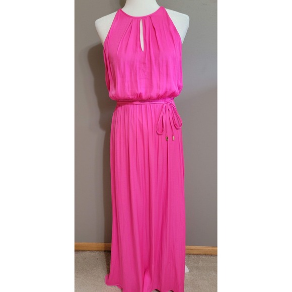 Jennifer Lopez Dresses & Skirts - Jennifer Lopez Silky Smooth Pink Maxi Dress